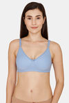 Coucou Essentials Double Layered Non Wired 3/4th Coverage T-Shirt Bra - Sheer Lilac — thumbnail 1