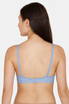 Coucou Essentials Double Layered Non Wired 3/4th Coverage T-Shirt Bra - Sheer Lilac — thumbnail 3