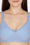 Coucou Essentials Double Layered Non Wired 3/4th Coverage T-Shirt Bra - Sheer Lilac — thumbnail 4