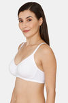 Coucou Essentials Double Layered Non Wired 3/4th Coverage T-Shirt Bra - Bright White — thumbnail 2