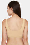 Coucou Essentials Double Layered Non Wired 3/4th Coverage Slip On Bra - Roebuck — thumbnail 3