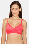 Coucou Double Layered Non Wired 3/4th Coverage T-Shirt Bra - Calypso Coral — thumbnail 1