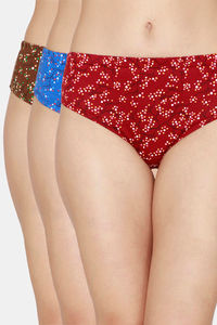 Khaki Blue Red