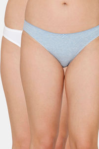 White & Blue Melange