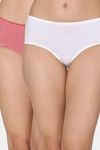 Coucou Medium Rise 3/4th Coverage Hipster Panty (Pack of 2) - Multicolor — thumbnail 1