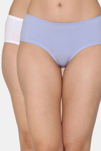 Violet Blue and White