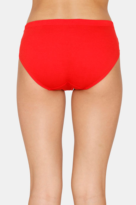 Coucou Mid Rise 3/4th Coverage Hipster Panty (Pack of 3) - Multicolor — image 4