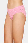 Coucou Mid Rise 3/4th Coverage Hipster Panty (Pack of 3) - Multicolor — thumbnail 3