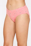 Coucou Mid Rise 3/4th Coverage Hipster Panty (Pack of 3) - Multicolor — thumbnail 7