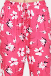 Coucou Woven Printed Pyjama Set - Cabaret — thumbnail 6