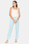 Coucou Woven Pyjama - Aquamarine — thumbnail 4