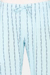 Coucou Woven Pyjama - Aquamarine — thumbnail 5