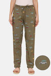 Coucou Woven Pyjama - Brownie — thumbnail 1