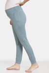 Coucou Bamboo Cotton Maternity Pyjama - Slate — thumbnail 1
