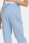 Coucou Woven Maternity Pyjama Set - Crystal Blue — thumbnail 7