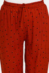 Coucou Maternity Woven Pyjama Set With Discreet Feeding - Cocoa Brown — thumbnail 6