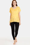 Coucou Maternity Woven Loungewear Top With Discreet Feeding - Primrose Yellow — thumbnail 4