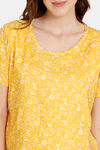Coucou Maternity Woven Loungewear Top With Discreet Feeding - Primrose Yellow — thumbnail 5