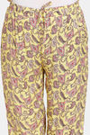 Coucou Maternity Woven Pyjama Set With Discreet Feeding - Vibrant Yellow — thumbnail 6