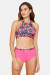 Coucou Bikini Set With Removable Padding - Fuchsia Purple — thumbnail 1