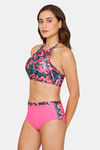 Coucou Bikini Set With Removable Padding - Fuchsia Purple — thumbnail 2
