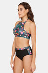 Coucou Bikini Set With Removable Padding - Jet Black — thumbnail 2