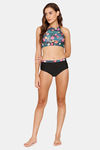 Coucou Bikini Set With Removable Padding - Jet Black — thumbnail 4