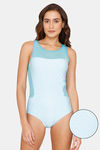 Coucou Slip-On Bodysuit - Blue Radiance — thumbnail 1