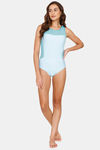 Coucou Slip-On Bodysuit - Blue Radiance — thumbnail 4