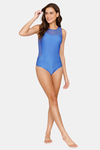 Coucou Slip-On Bodysuit - Dazzling Blue — thumbnail 4
