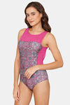 Coucou Slip-On Bodysuit - Hyacinth Violet — thumbnail 2