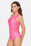 Coucou Slip-On Bodysuit - Knockout Pink — thumbnail 2