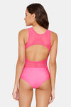 Coucou Slip-On Bodysuit - Knockout Pink — thumbnail 3