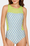 Coucou Slip-On Bodysuit - Lime Punch — thumbnail 5