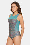 Coucou Slip-On Bodysuit - Orange Popsicle — thumbnail 2
