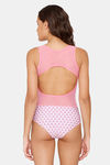Coucou Slip-On Bodysuit - Pink Lady — thumbnail 3