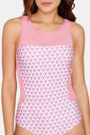 Coucou Slip-On Bodysuit - Pink Lady — thumbnail 5