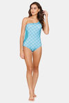 Coucou Slip-On Bodysuit - Teal Blue — thumbnail 4