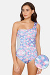 Coucou Slip-On Bodysuit - Violet Storm — thumbnail 1