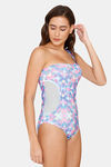 Coucou Slip-On Bodysuit - Violet Storm — thumbnail 2