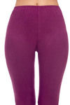 Zivame Cotton Stretch Leggings - Purple — thumbnail 3