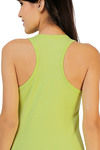 Zivame Stretch Cotton Regular Fit Racerback- Green — thumbnail 3