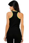 Zivame Stretch Cotton Regular Fit Racerback- Black — thumbnail 2