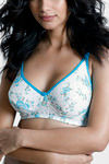 Rosaline All Day Single Layered Non Wired 3/4th Coverage Bra - White — thumbnail 5