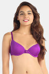 Candyskin Push Up Wired Full Coverage Bra - Purple — thumbnail 1