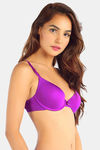 Candyskin Push Up Wired Full Coverage Bra - Purple — thumbnail 3