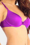 Candyskin Push Up Wired Full Coverage Bra - Purple — thumbnail 4