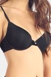 Candyskin Push Up Wired Full Coverage Bra - Black — thumbnail 4