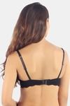 Candyskin Padded Wired Full Coverage Super Support Bra - Black — thumbnail 2