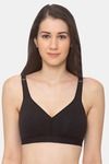 Candyskin Non Padded Non Wired Full Coverage Minimiser Bra - Black — thumbnail 1